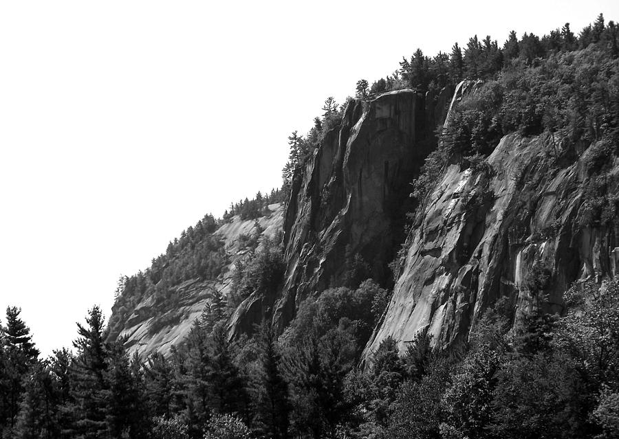 Landscape Photograph - Cathedral Ledge BW I by Frank LaFerriere
