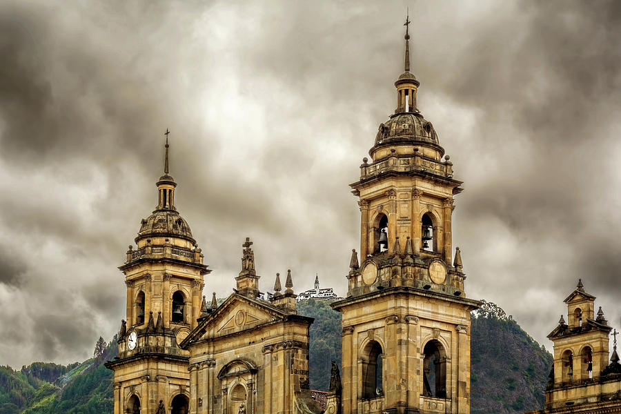 Cathedral of Bogota Photograph by Maria Coulson