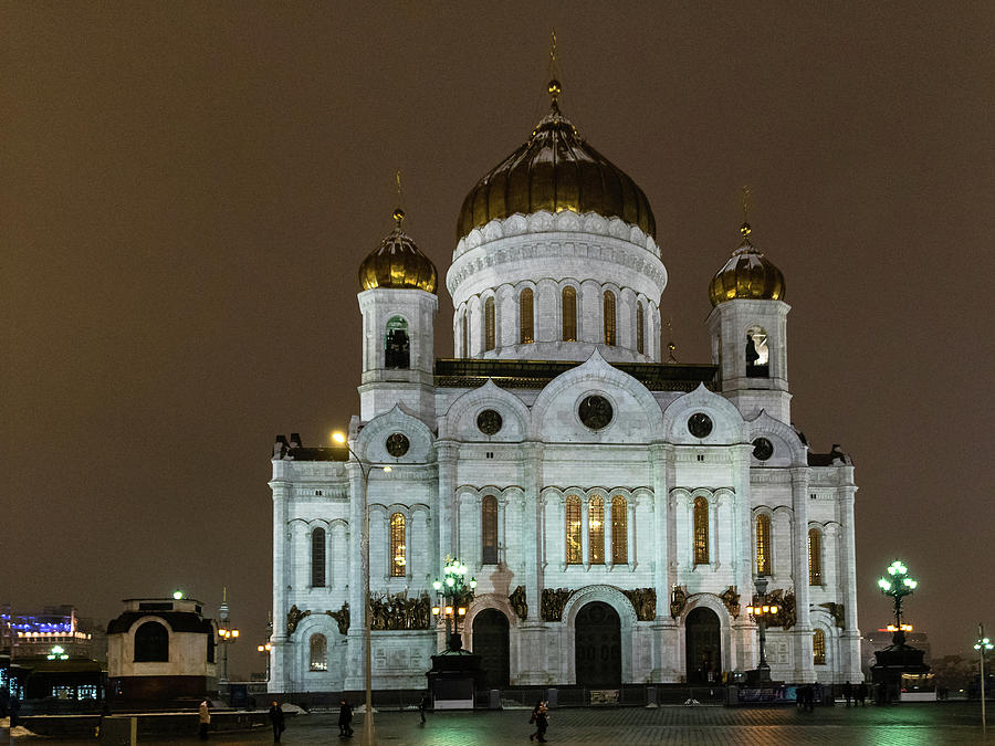 Cathedral of Christ the Saviour Photograph by Steven Richman