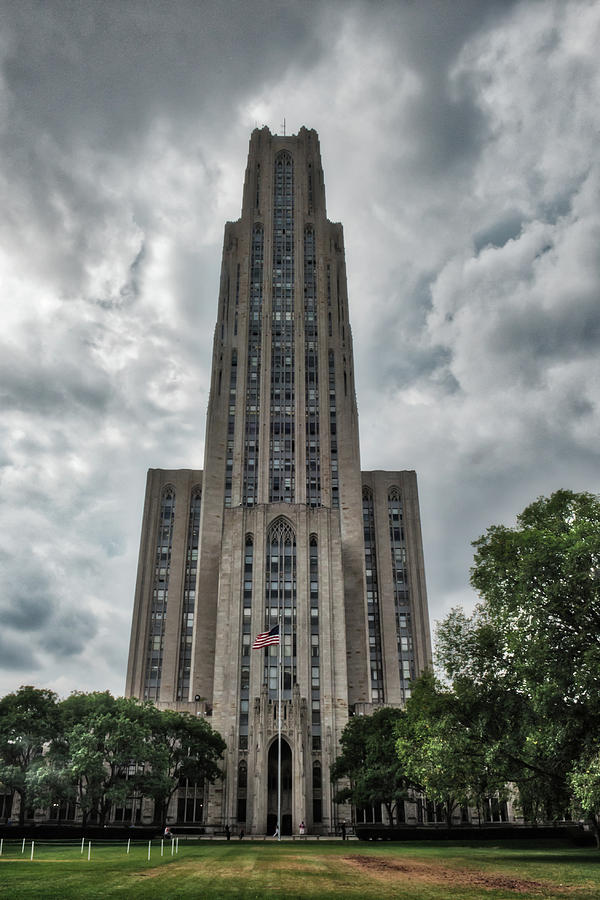 Cathedral of Learning Photograph by Guy Whiteley