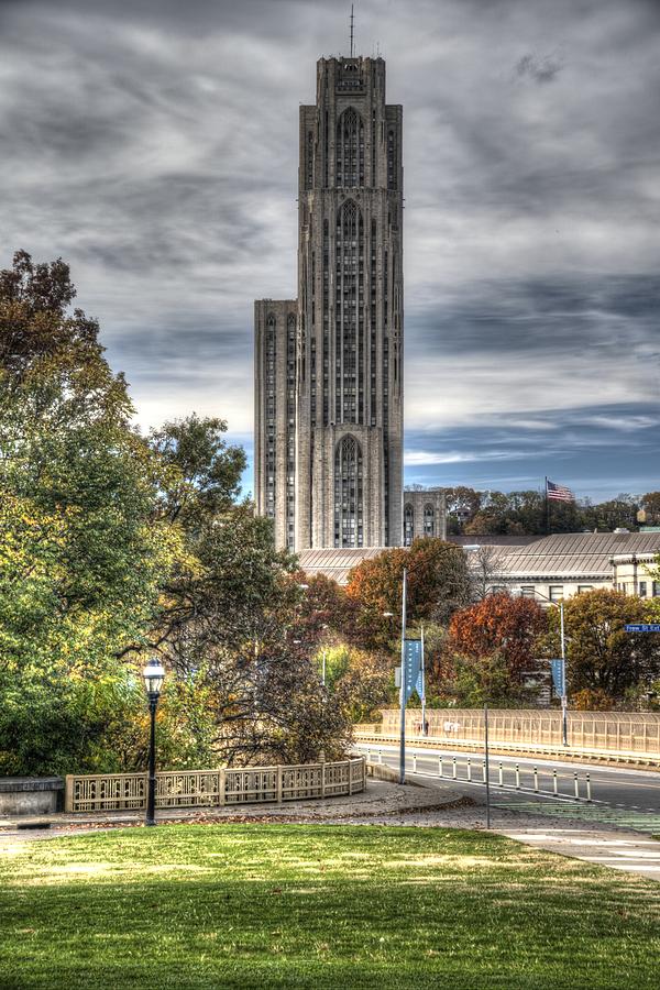 Pittsburgh Photograph - Cathedral of Learning by Kenneth Byron