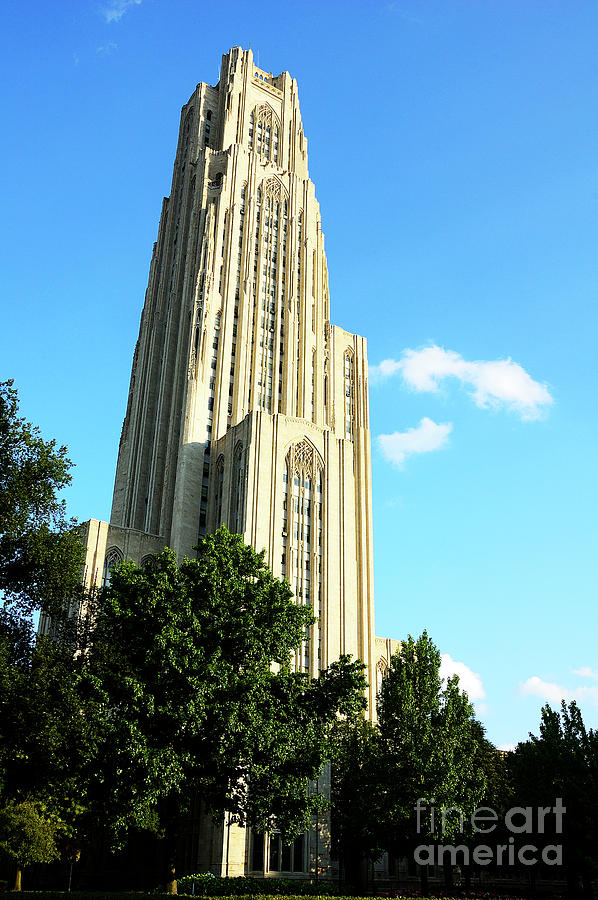 Pittsburgh Photograph - Cathedral of Learning by Thomas R Fletcher