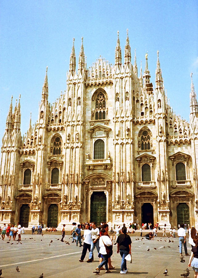 Cathedral of Milan Photograph by John Vincent Palozzi