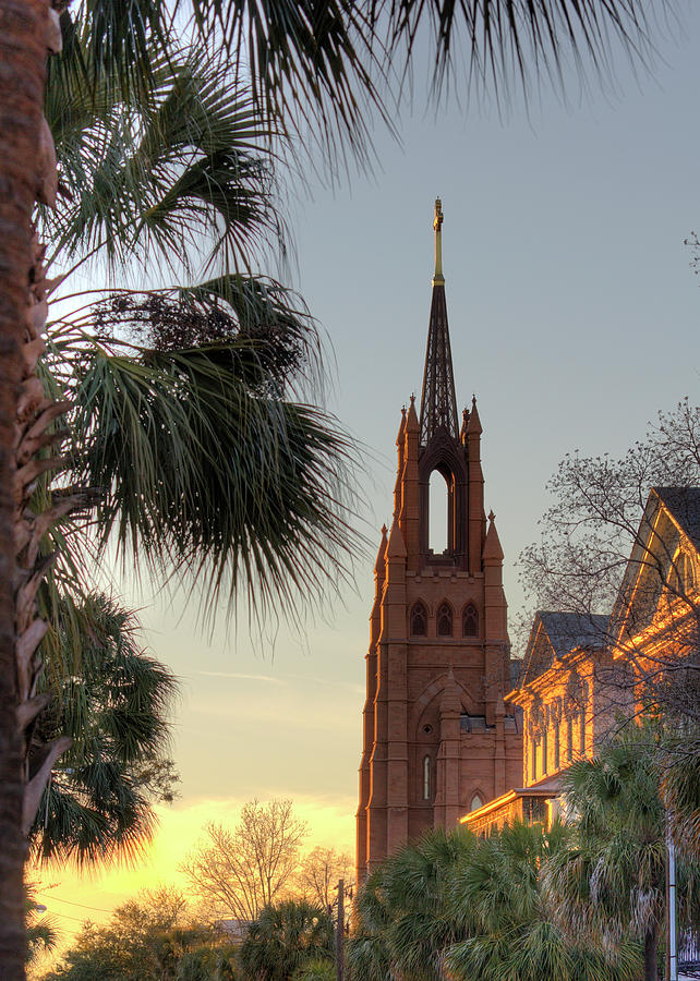 Cathedral Photograph - Cathedral of Saint John the Baptist Charleston by Dustin K Ryan