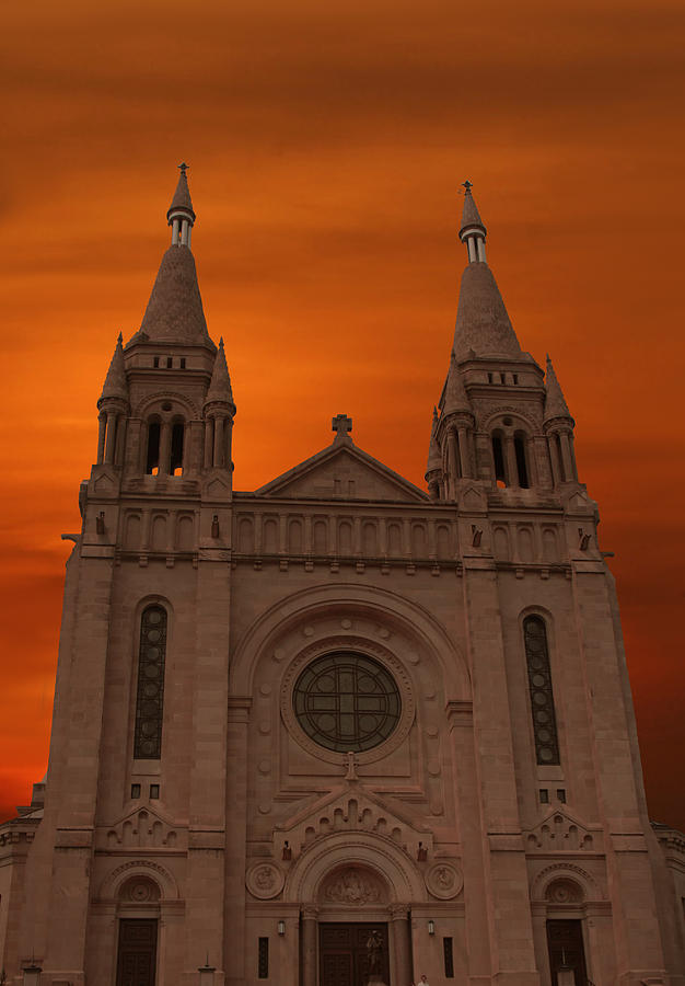 Cathedral Of Saint Joseph Sioux Falls Photograph by Art Spectrum