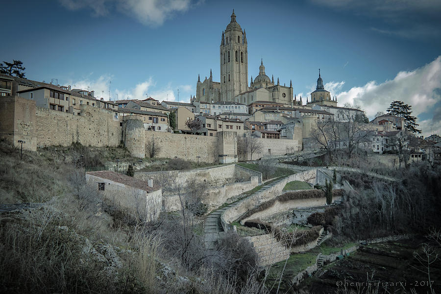 Cathedral of Segovia Photograph by Henri Irizarri