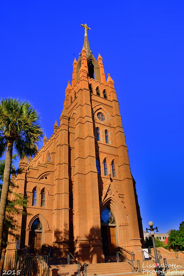 Cathedral Of St. John The Baptist Charleston SC Photograph by Lisa Wooten