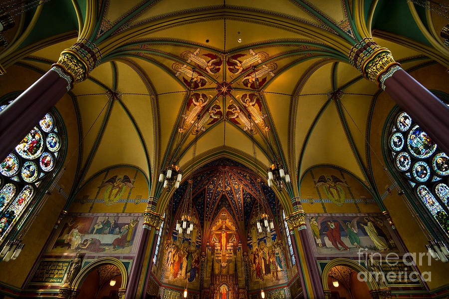 Cathedral of the Madeleine 2 - Utah Photograph by Gary Whitton