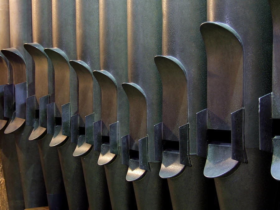 Cathedral Organ Pipes Photograph by Helen Jackson