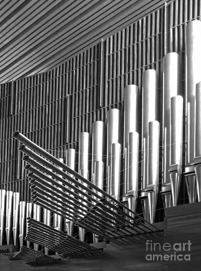 Cathedral Pipe Organ Photograph by Cheryl Del Toro