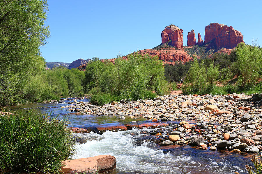Mountain Photograph - Cathedral Rock - Sedona by John Absher