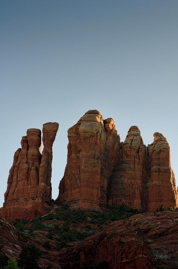 Nature Photograph - Cathedral Rock Spires by David Gordon