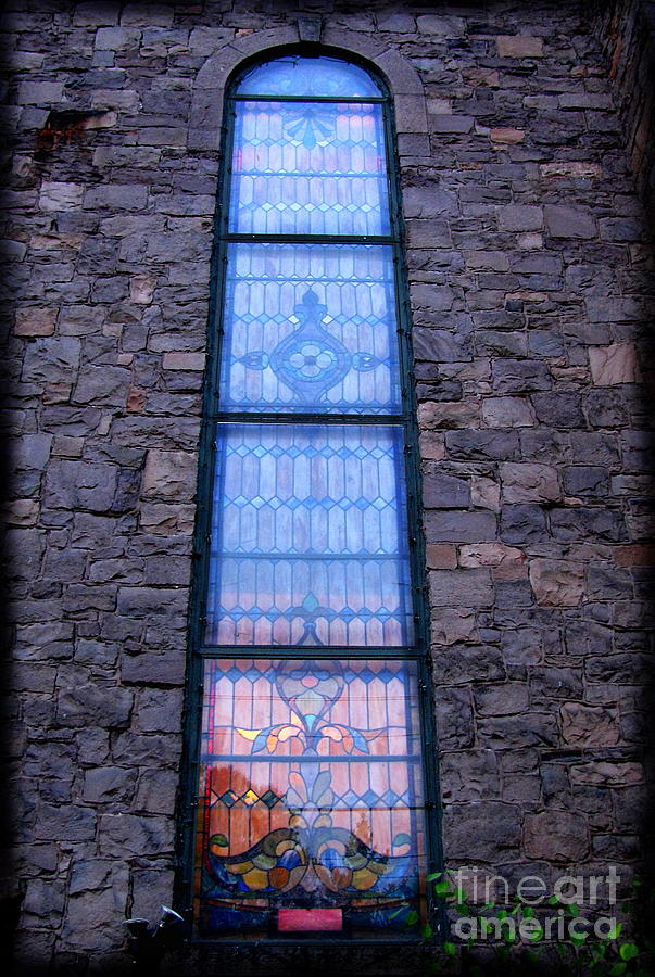 Architecture Photograph - Cathedral Stained Glass by Colleen Kammerer
