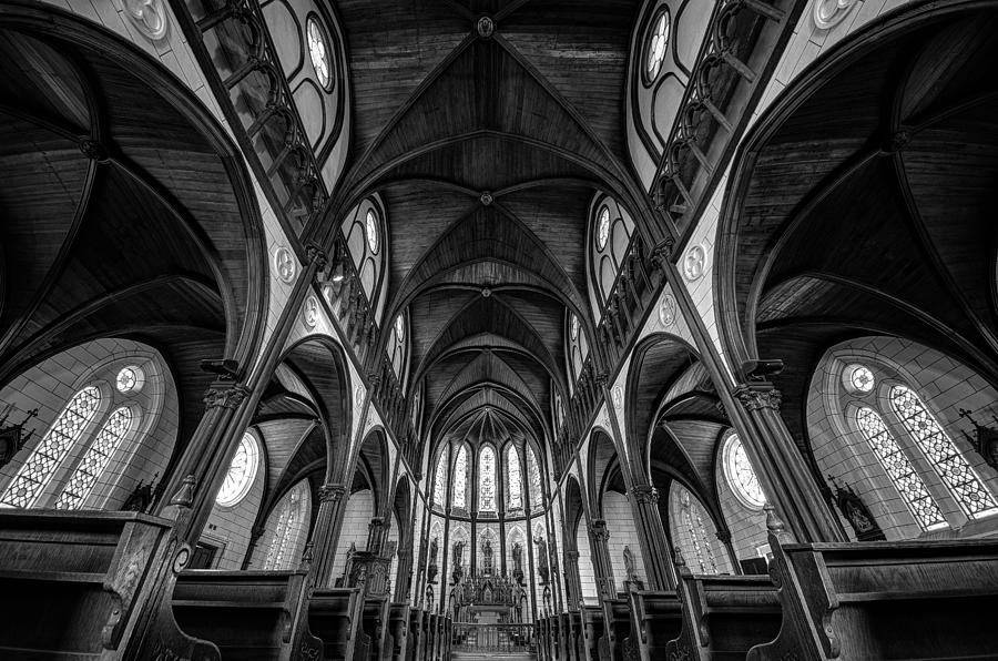 Architecture Photograph - Cathedral by Tomoshi Hara