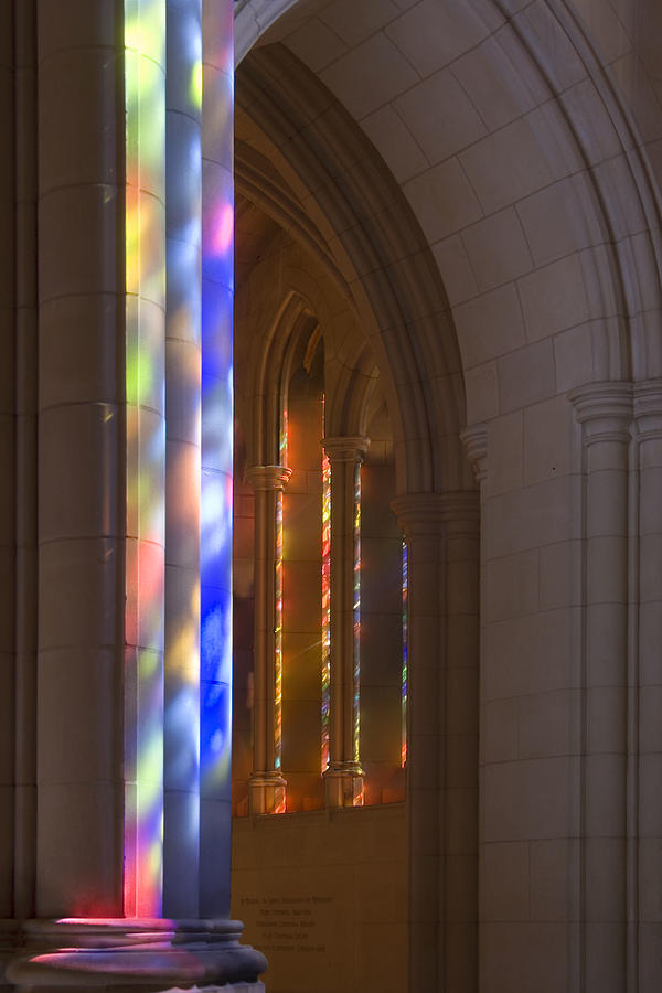 Cathedral Window Light Photograph by Frances Miller