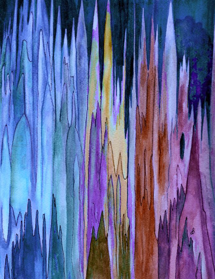 Cathedrals Painting by Brenda Owen