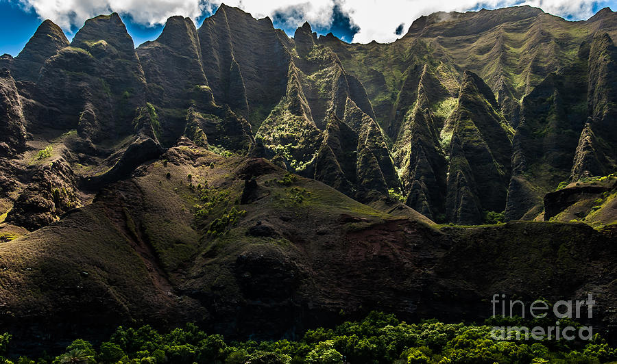 Cathedrals Na Pali Coast #2 Photograph by Blake Webster