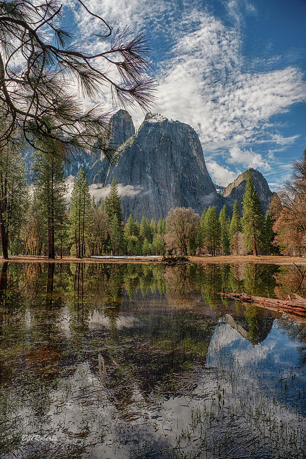 Cathedrals Reflection Photograph by Bill Roberts