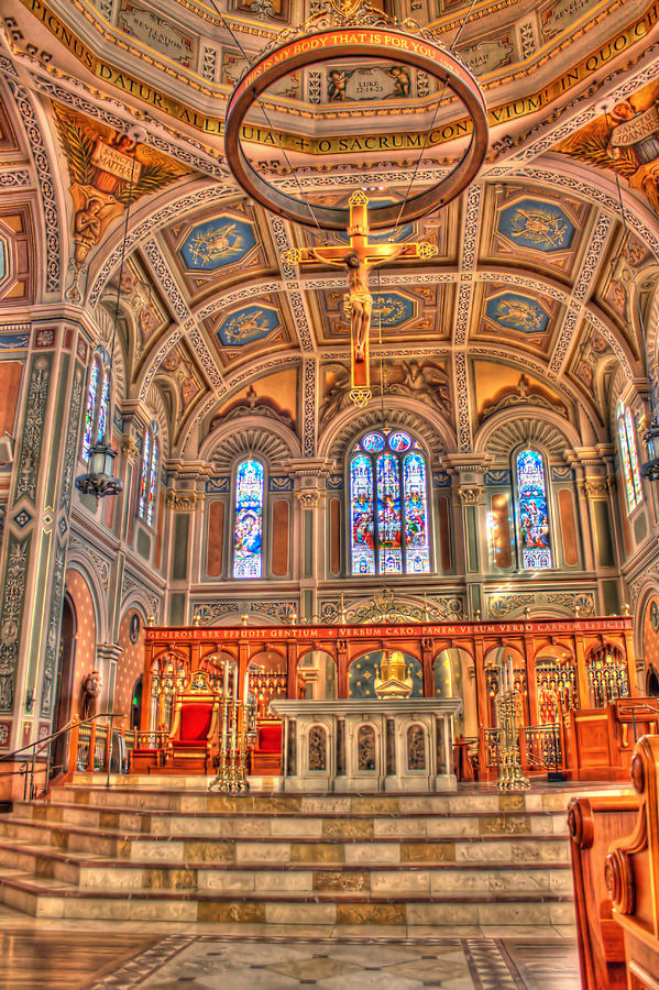 Catherdral Altar View Photograph by Randy Wehner