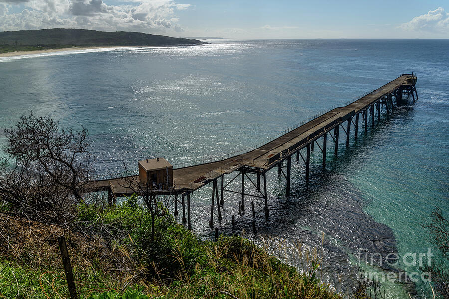Catherine Hill Bay Jetty Photograph by Werner Padarin