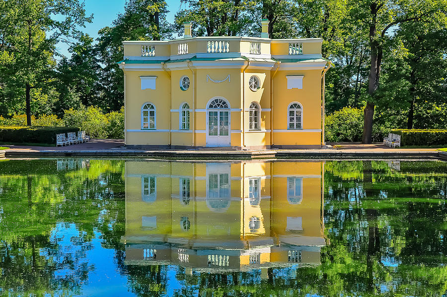 Catherine's Palace poolside Cabana Photograph by Wayne Bressler | Fine ...