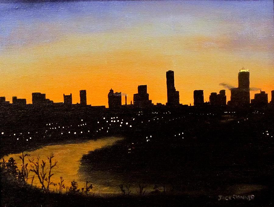 Catherines Sunrise Painting by Jack Skinner