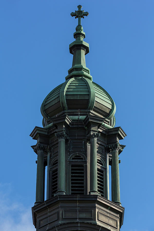Catholic Church Tower 1 B Photograph