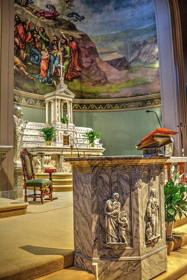 Catholic pulpit Photograph by FineArtRoyal Joshua Mimbs