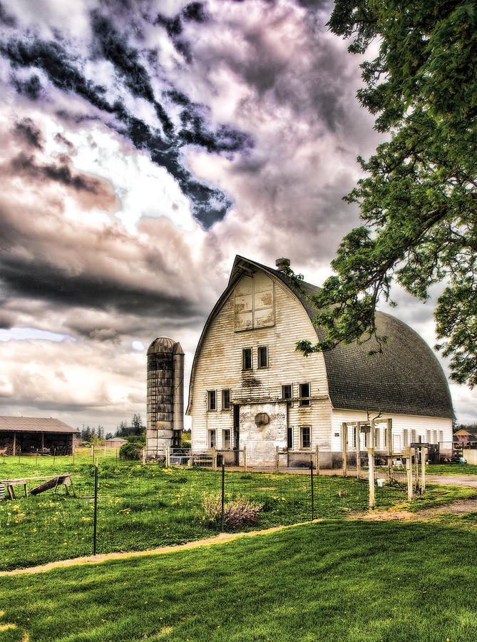 Cathy's Barn Photograph by LaRue Ilona | Fine Art America