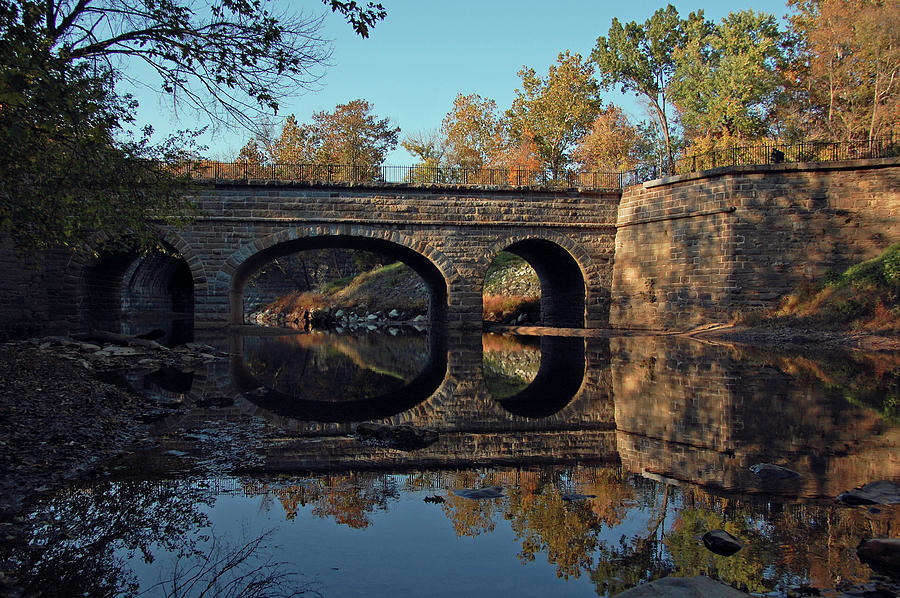 Catoctin Creek Aqueduct Photograph by Ben Prepelka