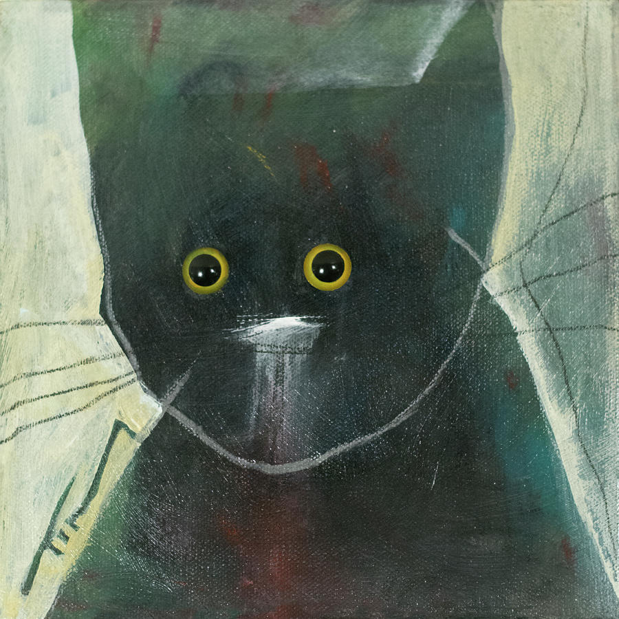 Cats Eyes Painting by Tim Nyberg