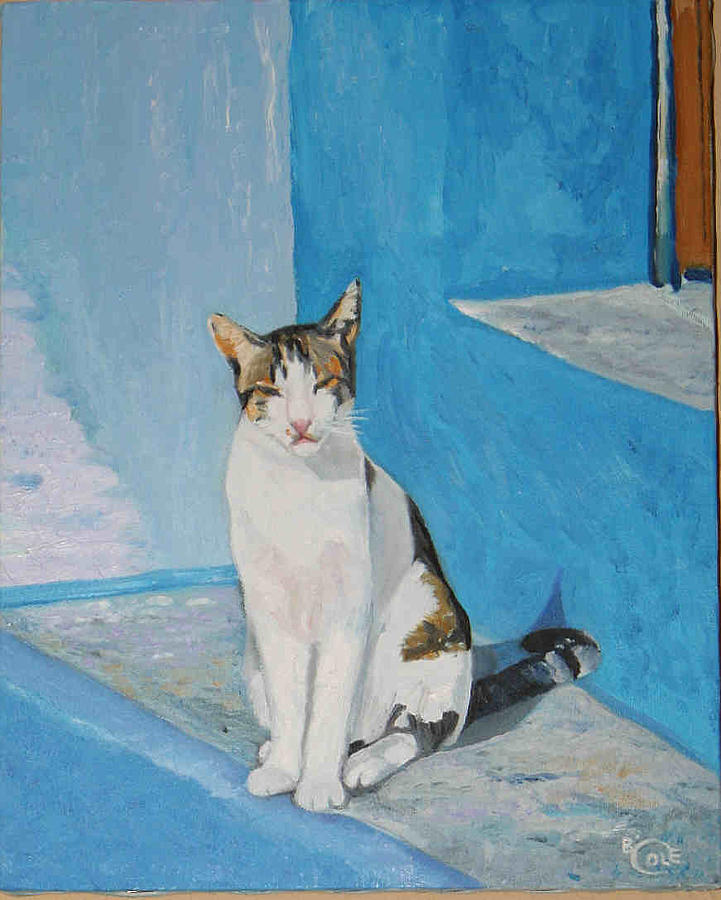 Cats of Cornwall Painting by Brian Cole