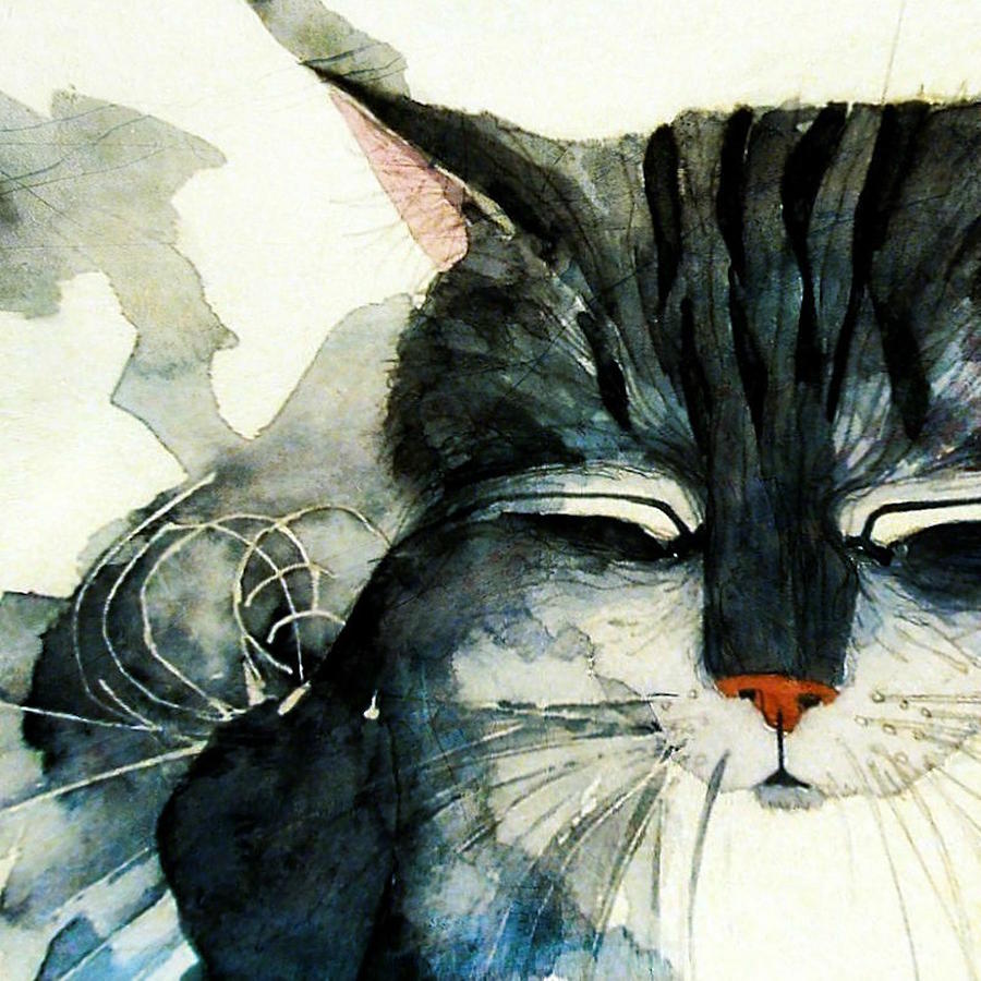 Cats Whiskers Painting by Paul Lovering