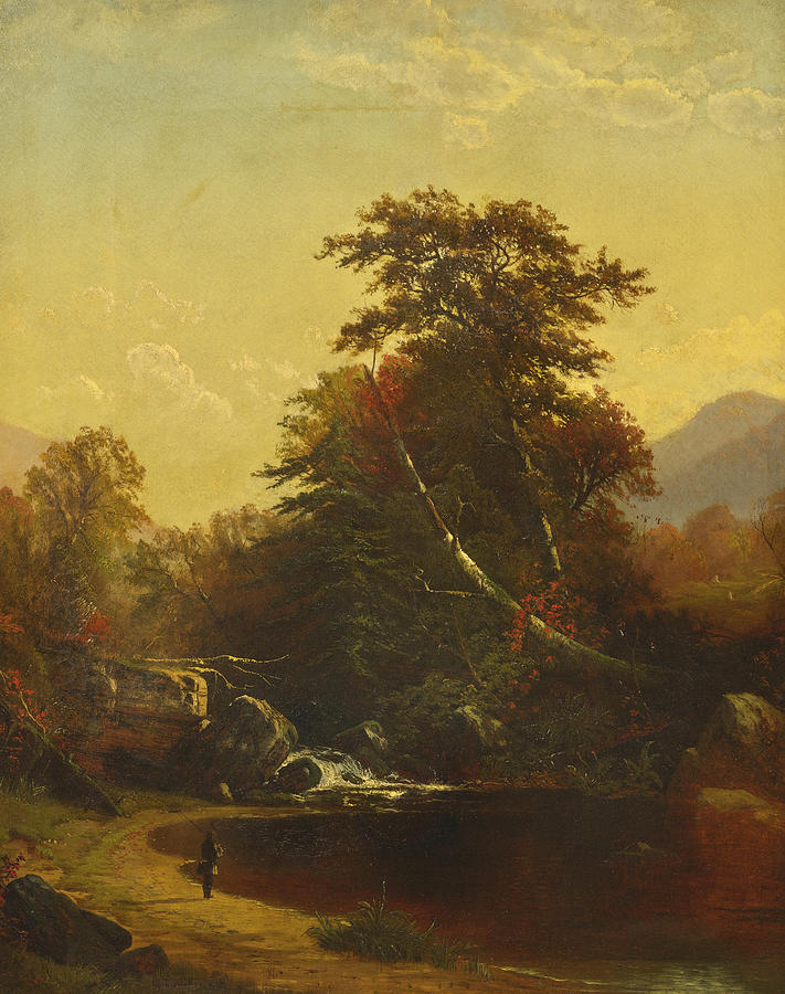 Catskill Clove Painting by Alfred Thompson Bricher
