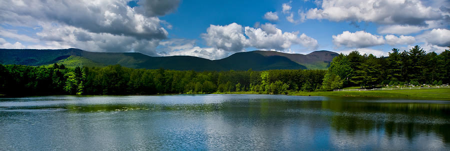 Catskill Mountain Panorama Photograph by Louis Dallara