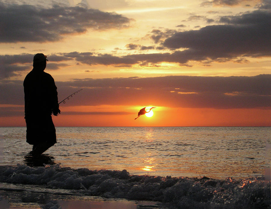 Caught at sunset Photograph by Dick Goodman