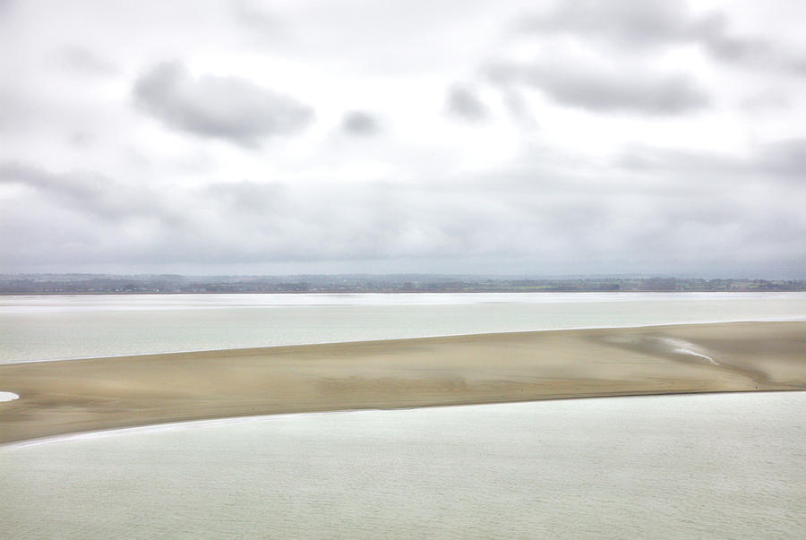 Causeway to Mont Ste-Michel Photograph by Hugh Smith