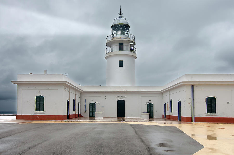 Cavalleria Lighthouse In Minorca Photograph