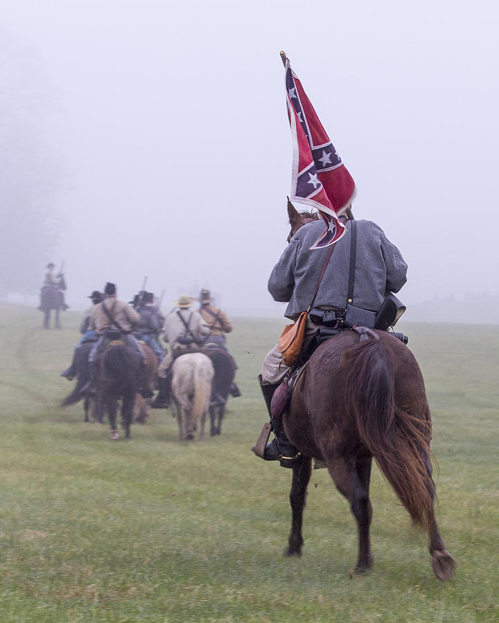 Cavalry Advance Photograph by Alan Raasch