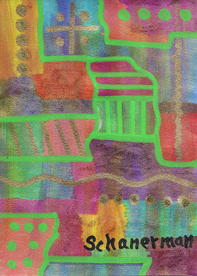 Cave Dwellers Drawing by Susan Schanerman Cave Dwellers Drawing by Susan Schanerman
