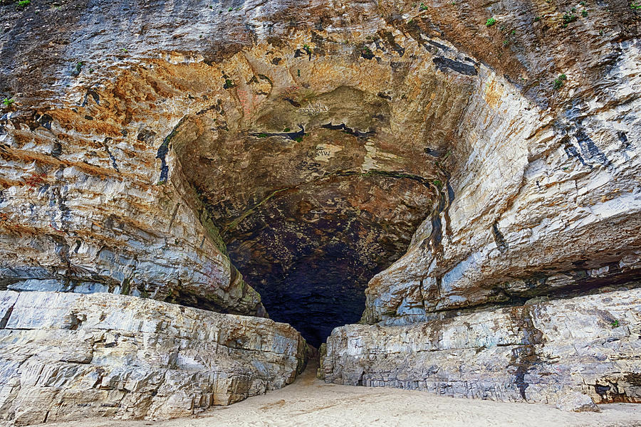 Cave In Rock Entrance  Photograph by Susan Rissi Tregoning