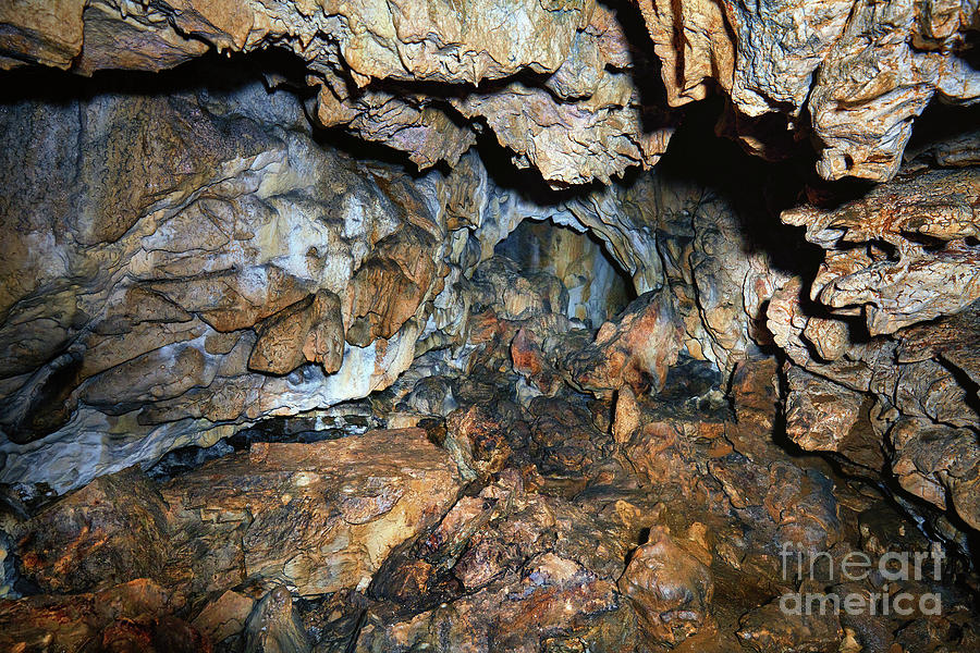 Cave interior Photograph by Ragnar Lothbrok