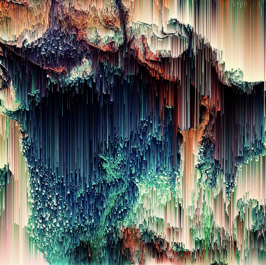 Cave of Wonders - Pixel Art Digital Art by Jennifer Walsh