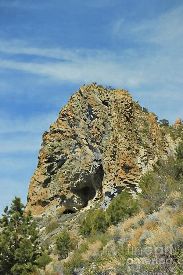Cave Rock at Tahoe Photograph by Benanne Stiens