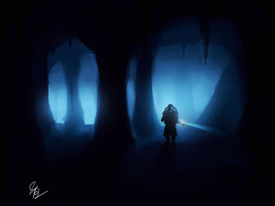 Cave Digital Art by Suman Ghosh