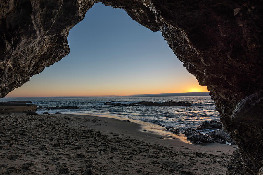 Cave Sunset Photograph by Scott Cunningham