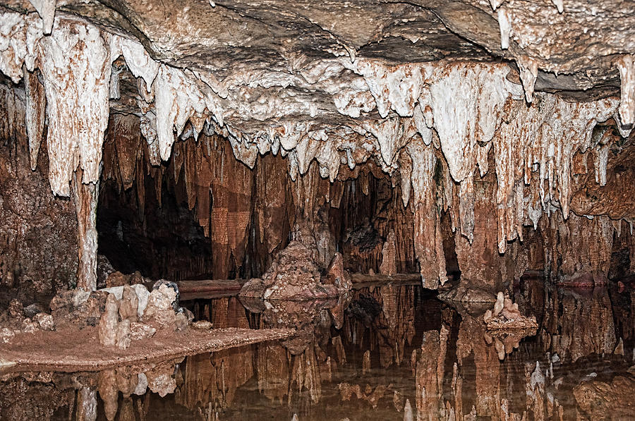 Cavern Reflections Photograph by Donna Proctor