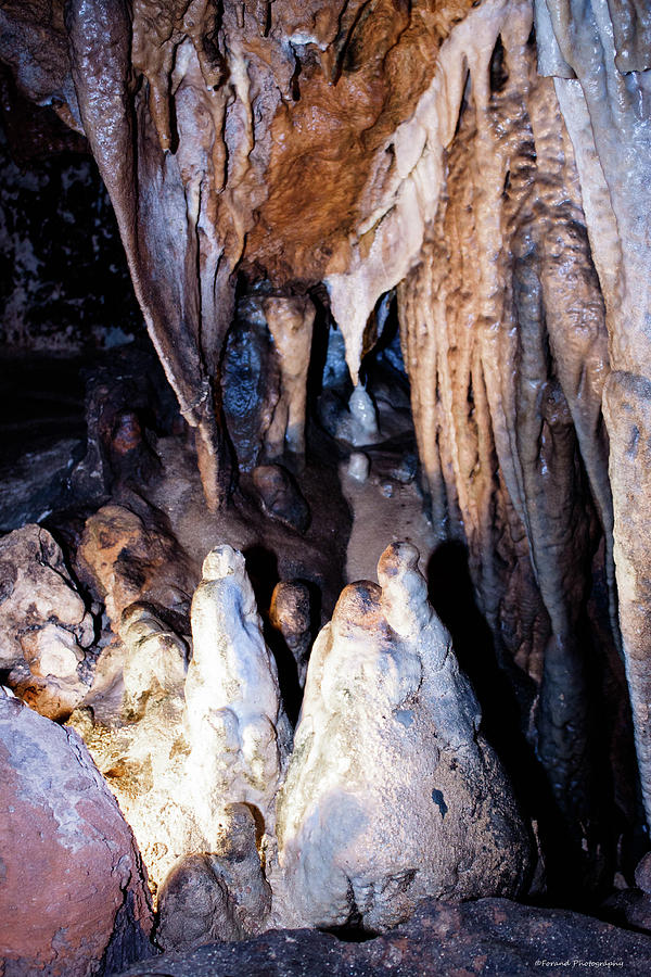 Cavern Rock Formations Photograph by Debra Forand