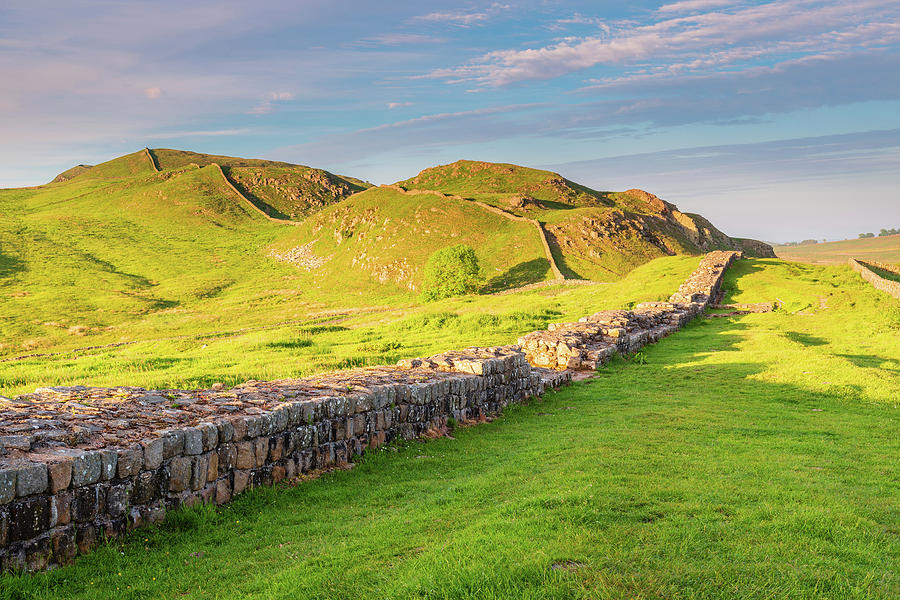 Caw Gap On Hadrian's Wall Photograph By David Head - Fine Art America