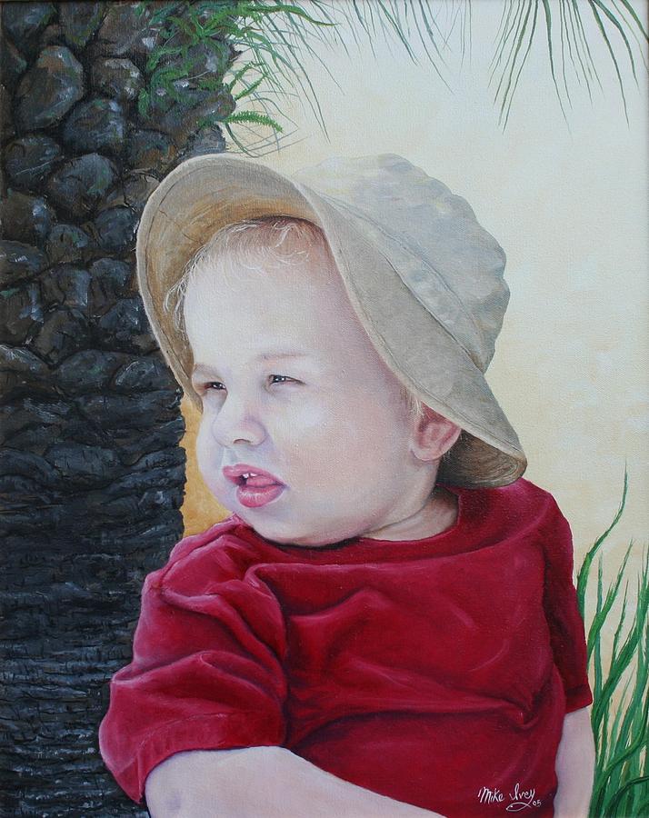 Cayden Painting by Mike Ivey